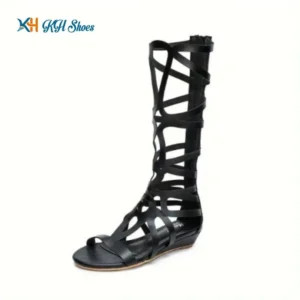 High-Ankle Thin-Strap Sandals HA01