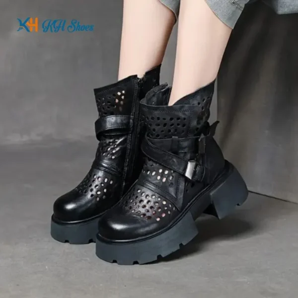 High quality cowhide boots HQ01